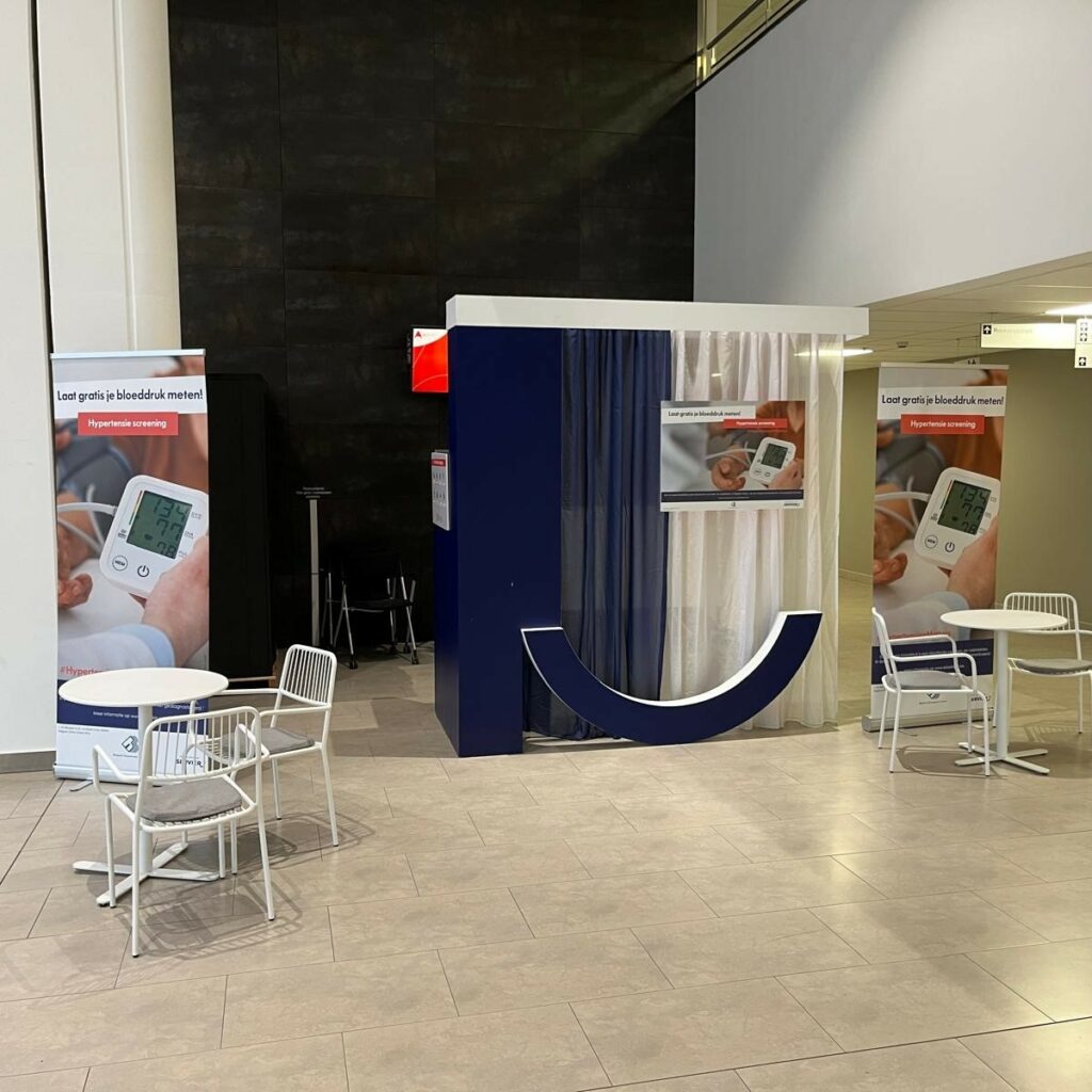 Stand de Dépistage de l'hypertension à l'AZORG Aalst